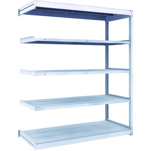 TRUSCO TUG型軽中量ボルトレス棚 200kg 連結型 1540×624×H1800 5段/業務用/新品/送料別途見積