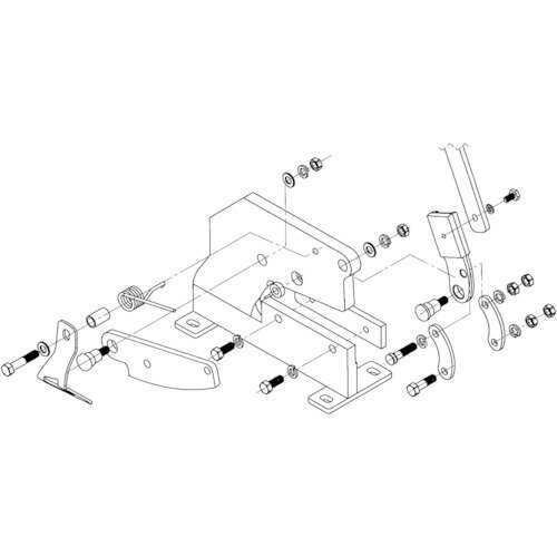 TRUSCO 板金用切断機 レバーシャP-3用部品 NO.20スプリングワッシャー/業務用/新品/小物送料対象商品 1