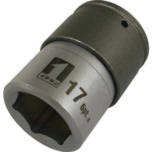 MUSTTOOL QCソケット シングル 17mm ショート 6角 IM―4W17S―6K/業務用/新品/小物送料対象商品