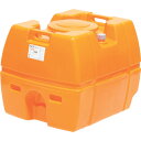 スイコー スーパーローリータンク 300L オレンジ (フタ含む)/業務用/新品/送料別途見積