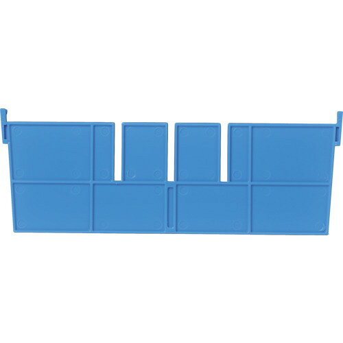 DIC F型コンテナF-8用短手仕切板:243×88 青/業務用/新品/小物送料対象商品