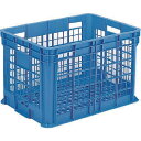 サンコー スタッキングコンテナー 128000 サンテナーB#300ブルー/業務用/新品/送料無料