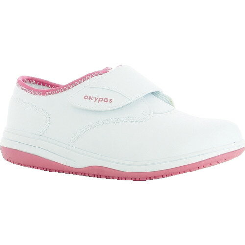 SAFETY J OXYPAS EMILYベルクロシューズ ライトピンク 25.0CM/業務用/新品/小物送料対象商品