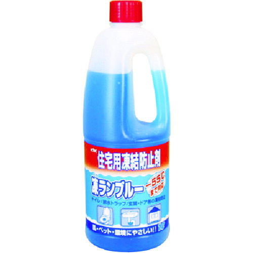 商品情報商品名：KYK 住宅用凍結防止剤凍ランブルー1Lメーカー型番：41-002 2556メーカー名：古河薬品工業(株)JANコード：4972796090113容量(L)：1商品サイズ：93.5×93.5×260mm重量：1.1Kg材質／仕上： グリセリン、エタノール配送料について配送料金は、「小物送料」と記載のある商品総額が15,000円未満の場合、別途送料として800円（税別）頂戴いたします。北海道1,500円（税別）、沖縄2,000円（税別）頂戴いたします。東京都島しょ部、離島については、ご注文後に改めて送料をお見積り致します。予めご了承下さい。【ご注意】画面上の色はブラウザやご使用のパソコンの設定により実物と異なる場合があります。