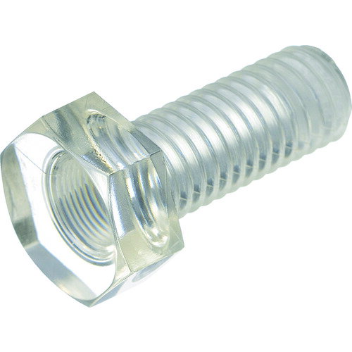 TRUSCO ポリカーボネート(PC) 六角ボルト M6X15 50本入/業務用/新品/小物送料対象商品