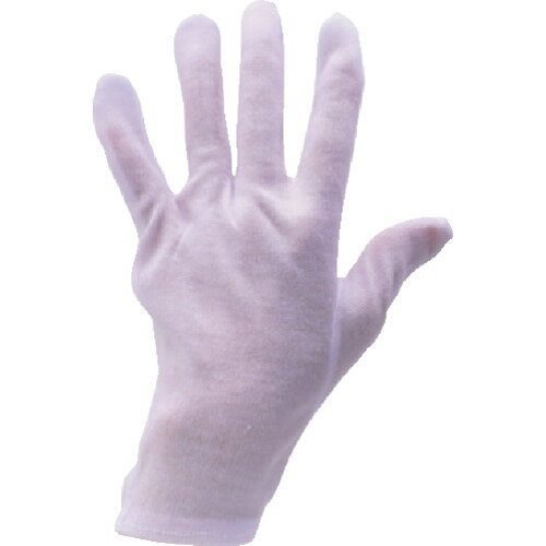 TRUSCO ポリエステルスムス手袋 マチなし M 左手用 10枚入/業務用/新品/小物送料対象商品