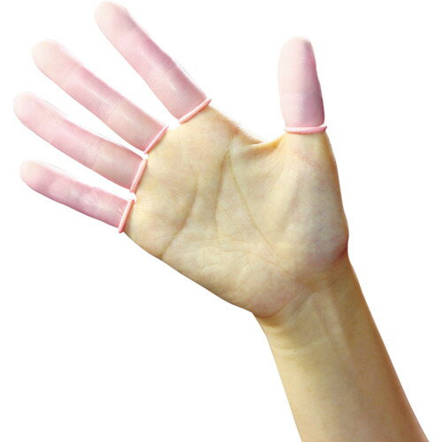 ブラストン 制電指サック(ピンク) LL (500個入)/業務用/新品/小物送料対象商品