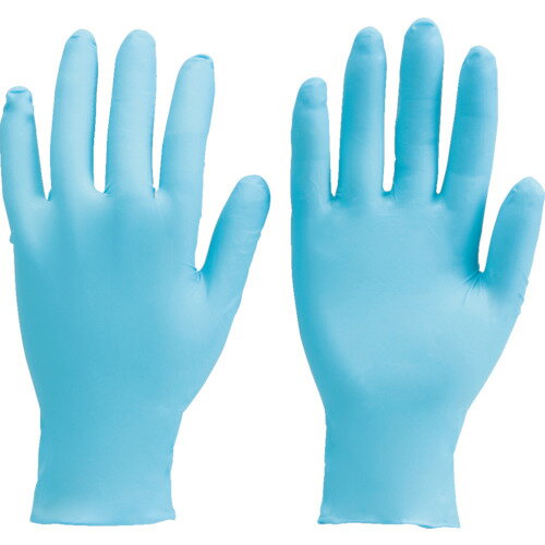 Semperit 使い捨てニトリル手袋 Xpert 0.12mm 粉無 緑青 M/業務用/新品/小物送料対象商品