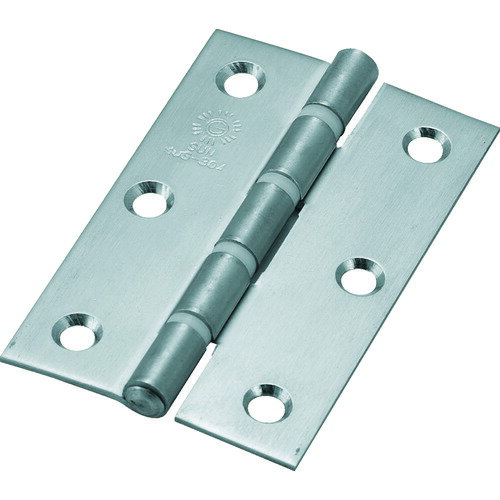 TRUSCO ステンレス製厚口蝶番 ナイロンリング入 全長76mm (4個入)/業務用/新品/小物送料対象商品