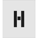IM ステンシル H 文字サイズ150×95mm/AST-H15095/業務用/新品/小物送料対象商品