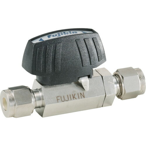 フジキン ステンレス鋼製3.92MPa V-Lok継手付ボール弁 品番:PUBV-94-9.52-V 業務用/新品/小物送料対象商品