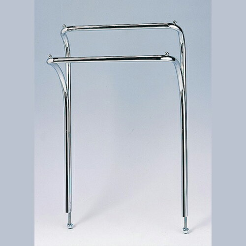 クロームメッキトング掛け棒　幅370mm　高さ560mm/業務用/新品/送料無料