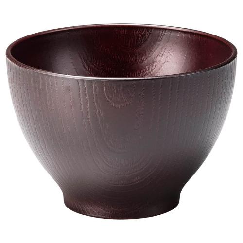 ■商品説明■商品名：耐熱新木目スープボール ダークブラウン PET φ10.8×H7.4(cm)メーカー品番：3-122-2お届け数：1サイズ(cm)：φ10.8×H7.4材質：PET(ポリエチレンテレフタレート)カラー：ダークブラウン【配送料について】【ご注意】画面上の色はブラウザやご使用のパソコンの設定により実物と異なる場合があります。