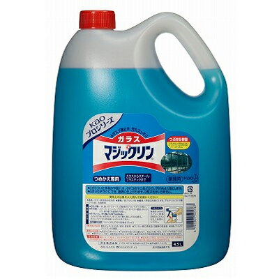 【業務用/新品】 花王 ガラスマジックリン / 4.5L×4本【送料別】