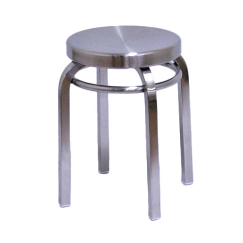 業務用椅子 新品 「MEDAL」 STOOL H450 座面直径305×高さ450(mm)/テンポス
