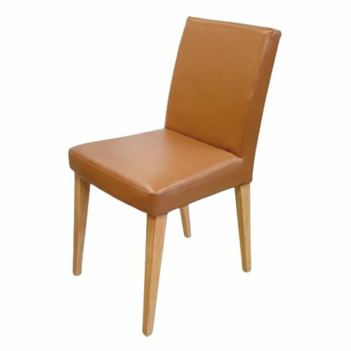 業務用椅子 FLOW レギュラーチェア ライトブラウン 幅400×奥行505×高さ800(mm) 座面高さ450(mm)/業務用/新品/送料無料