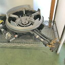 【中古】鋳物コンロ マルゼン MD-308 幅450×奥行685×高さ185 都市ガス 【送料別途見積】【業務用】【飲食店 店舗 厨房機器 鋳物コンロ 業務用鋳...