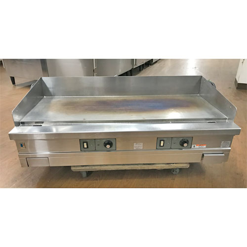 【業界最長1年保証】【中古】電気グリドル フジマック FEFT120-2TS 幅1200×奥行600×高さ265 三相200V 【送料無料】【業務用】【飲食店 店舗 厨房機器 グリドル 鉄板焼器 業務用グリドル 業務用鉄板焼器】