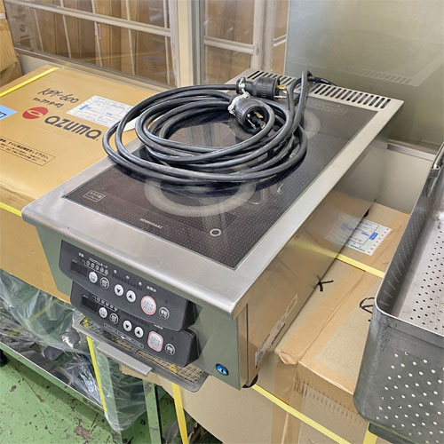 【業界最長1年保証】【中古】IHコンロ ホシザキ HIH-33RB 幅340×奥行600×高さ200 【送料別途見積】【業務用】【飲食店 店舗 厨房機器 卓上IHコンロ 業務用卓上IHコンロ】