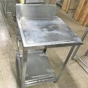 【中古】クリーンテーブル 幅600×奥行605×高さ810 【送料別途見積】【業務用】【飲食店 店舗 厨房機器 特殊シンク 業務用特殊シンク】