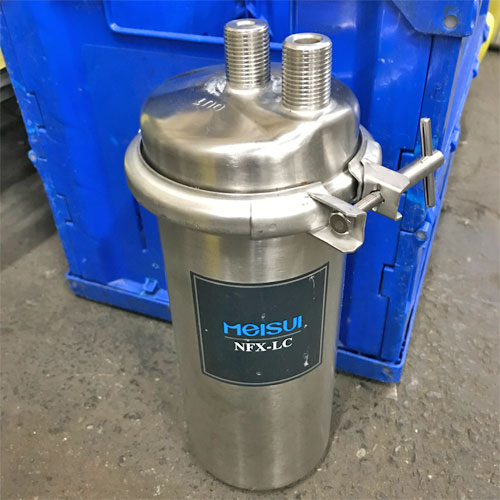 【中古】浄水器 本体のみ メイスイ NFX-LC 幅104×奥行104×高さ303 【送料別途見積】【業務用】【飲食店 店舗 厨房機器 浄水器・軟水器 業務用浄水器 業務用軟水器】