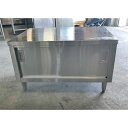 【中古】低調理台 幅1000×奥行750×高さ585 【送料別途見積】【業務用】【飲食店 店舗 厨房機器 調理台 業務用調理台】