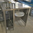 【中古】作業台 手洗い器付き タニコー 幅950×奥行650×高さ940 【送料別途見積】【業務用】【飲食店 店舗 厨房機器 作業台 業務用作業台】