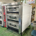 【業界最長1年保証】【中古】ベーカリーオーブン 三幸機械 STT-GGG-2LS 幅1330×奥行1740×高さ1730 三相200V 【送料別途見積】【業務用...
