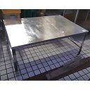 【中古】コンロ台 BGなし 幅1300×奥行900×高さ588 【送料別途見積】【業務用】【飲食店 店舗 厨房機器 ガス台 業務用ガス台】