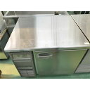 【業界最長1年保証】【中古】冷凍コールドテーブル パン差し付き フクシマガリレイ(福島工業) AYW-091FM改 幅900×奥行750×高さ800 【送料別途...