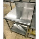 【中古】作業台 BGあり 幅650×奥行750×高さ800 【送料別途見積】【業務用】【飲食店 店舗 厨房機器 作業台 業務用作業台】