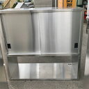 【中古】吊戸棚 下棚付き 幅1250×奥行500×高さ1240 【送料別途見積】【業務用】【飲食店 店舗 厨房機器 吊戸棚 業務用吊戸棚】