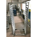 【中古】パンラック 幅770×奥行480×高さ1740 【送料別途見積】【業務用】【飲食店 店舗 厨房機器 ラック シェルフ 業務用ラック 業務用シェルフ】