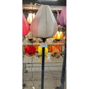 【中古】ロータスランプFloor Tulip(白) 幅400×奥行400×高さ1500 【送料別途見積】【業務用】【飲食店 店舗 店舗備品 スタンドライト】
