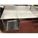 【中古】ソイルドテーブル 幅1200×奥行700×高さ850 【送料別途見積】【業務用】【飲食店 店舗 厨房機器 特殊シンク 業務用特殊シンク】