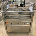 【中古】ヒゴグリラー ヒゴグリラー 3H-221 幅1020×奥行600×高さ1230 三相200V 【送料無料】【業務用】【飲食店 店舗 厨房機器 グリラー 焼物器 業務用グリラー 業務用焼物器】