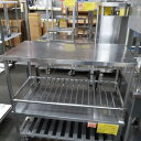 【中古】コンロ台 BGなし 幅1200×奥行600×高さ650 【送料別途見積】【業務用】【飲食店 店舗 厨房機器 ガス台 業務用ガス台】
