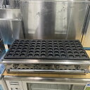 【業界最長1年保証】【中古】たこ焼き器 18穴プレート4枚 TS-184H 幅800×奥行395×高さ200 LPG(プロパンガス) 【送料別途見積】【業務用】...