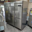 【中古】縦型冷蔵庫 ホシザキ HR-180A3 幅1800×奥行800×高さ1910 三相200V 【送料別途見積】【業務用】【飲食店 店舗 厨房機器 冷蔵庫 業務用冷蔵庫】