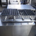 【業界最長1年保証】【中古】卓上たこ焼き機 4連 伊東金属工業所 284S 幅785×奥行358×高さ190 都市ガス 【送料別途見積】【業務用】【飲食店 店舗...