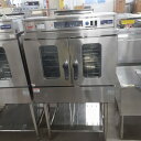 【業界最長1年保証】【中古】コンベックオーブン ガス式 架台付き マルゼン MCO-S10S 幅880×奥行885×高さ1470 都市ガス 【送料別途見積】【業...