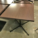 【中古】テーブル十字レッグ 幅700×奥行700×高さ700 【送料無料】【業務用】【飲食店 店舗 厨房機器 テーブル 業務用テーブル】