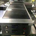 【業界最長1年保証】【中古】電磁調理器 ニチワ電機 MIR-2.5WT5SP 幅350×奥行700×高さ300 【送料別途見積】【業務用】【飲食店 店舗 厨房機...