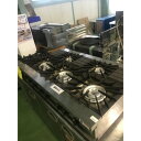 【業界最長1年保証】【中古】ガステーブル コメットカトウ XY-12755T 幅1200×奥行750×高さ250 都市ガス 【送料別途見積】【業務用】【飲食店 ...