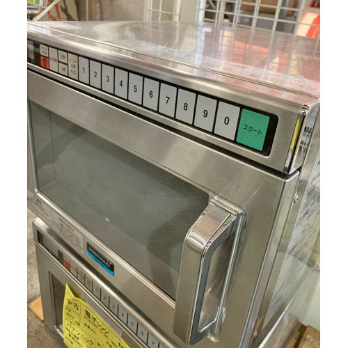 【中古】電子レンジ ホシザキ HMN-18B 幅422×奥行476×高さ337 【送料別途見積】【業務用】【飲食店 店舗 厨房機器 電子レンジ 業務用電子レンジ】