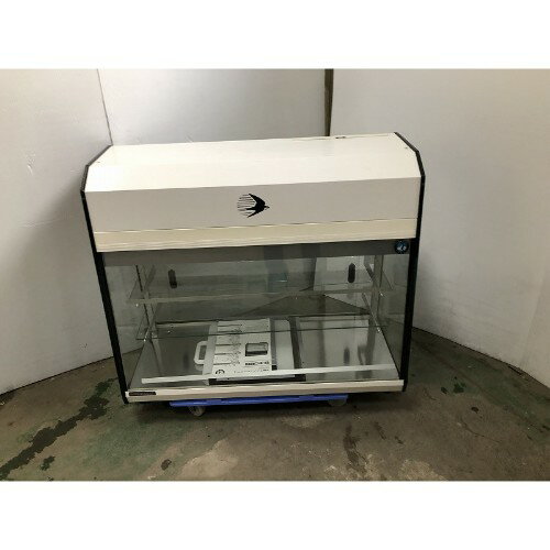 【中古】卓上冷蔵ショーケース ホシザキ KD-90D1-W 幅932×奥行390×高さ770 【送料別途見積】【業務用】【飲食店 店舗 厨房機器 卓上型ショーケース 業務用卓上型ショーケース】