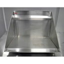 【中古】平棚 背板付き 食洗ラック用 BGなし マルゼン 幅550×奥行400×高さ400 【送料別途見積】【業務用】【飲食店 店舗 厨房機器 平棚 上棚 業務...