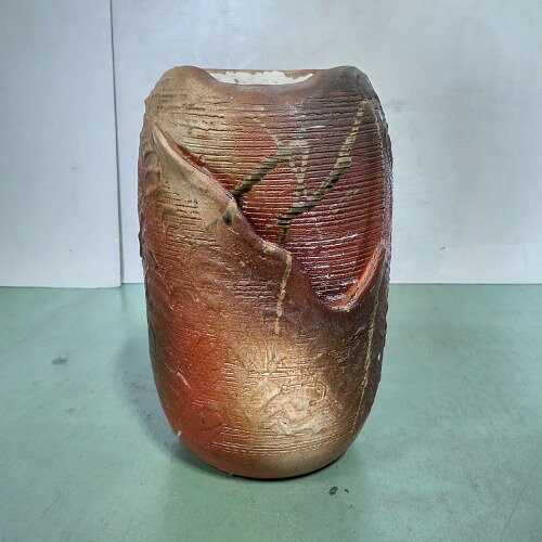 【中古】置物 つくばい風 幅190×奥行190×高さ330 【送料無料】【業務用】【飲食店 店舗 店舗備品 ディスプレイ雑貨 置物】 [2]