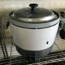 【中古】ガス炊飯器 3升 リンナイ(Rinnai) RR-300CF 幅492×奥行423×高さ426 都市ガス 【送料別途見積】【業務用】【飲食店 店舗 厨房...