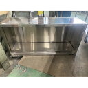【中古】吊戸棚 扉なし 幅1200×奥行350×高さ600 【送料別途見積】【業務用】【飲食店 店舗 厨房機器 吊戸棚 業務用吊戸棚】